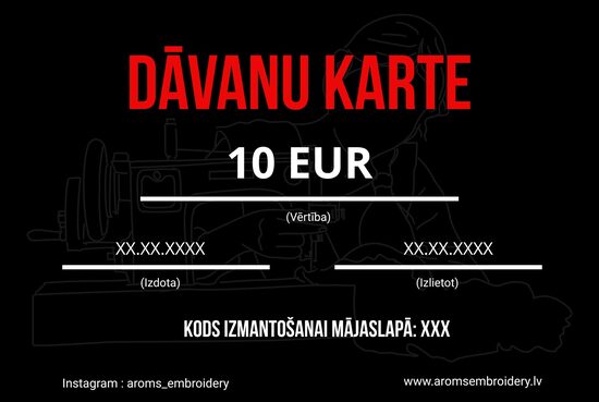 DĀVANU KARTE